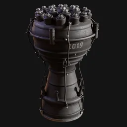 Rocket Engine Black