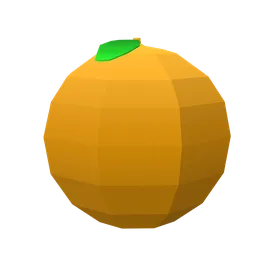 Low Poly Orange