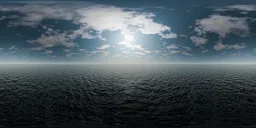 Daytime Sky with Clouds