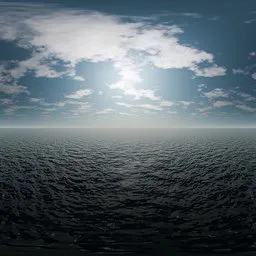 Daytime Sky with Clouds