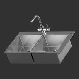 Sink S71 S712-F765  with Faucet