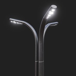 Modern Street Lamp #01