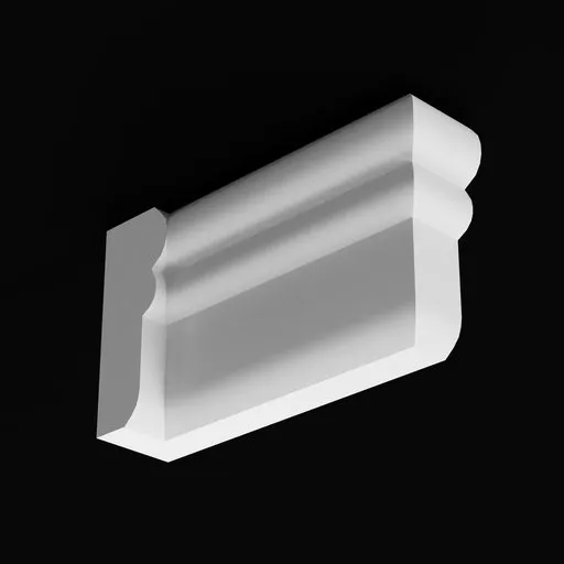 Crown Molding Design02 7X3Inches