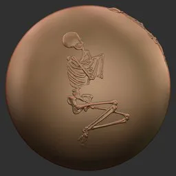 Kneeling Skeleton