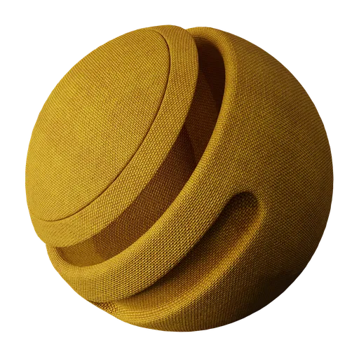 Yellow fabric
