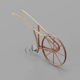 Garden Plow Yard Ornament