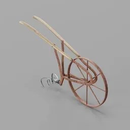 Garden Plow Yard Ornament