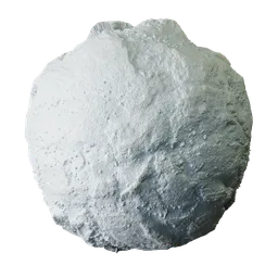 PBR displacment snow material