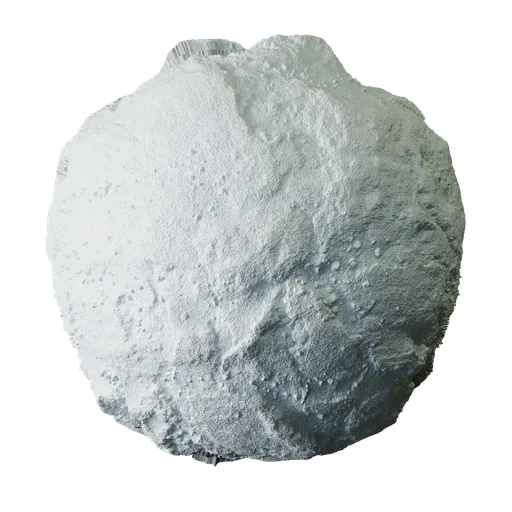 PBR displacment snow material
