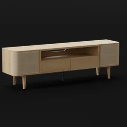 Rattan Sideboard