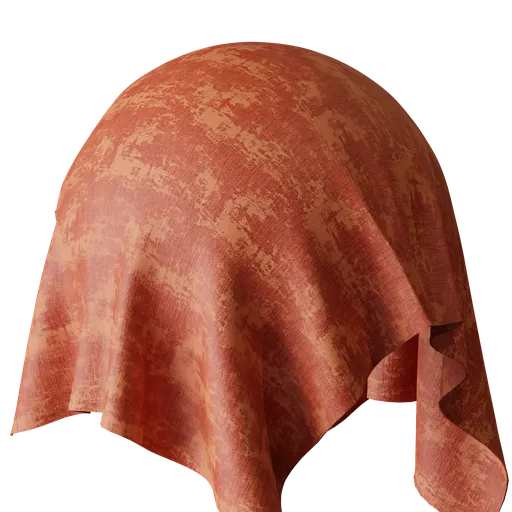 Graphical Orange Chenille