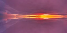 Infinite Real Sky - Dramatic Red