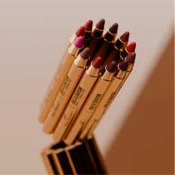 Crayon lipstick all shades shot