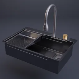 Smart kitchen sink