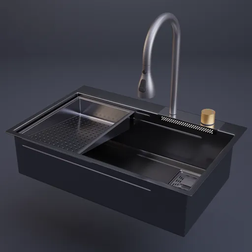 Smart kitchen sink