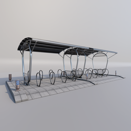 Bicycle Shelter 1