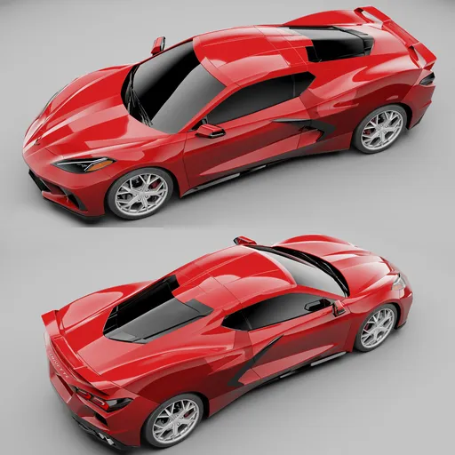 Chevrolet Corvette Stingray(Rigged)
