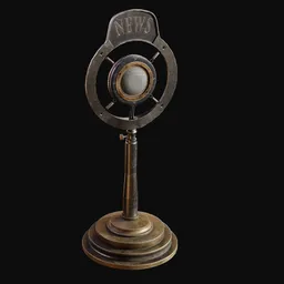 1930s News Radio Microphone