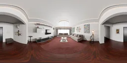 Warm Contemporary Living Room