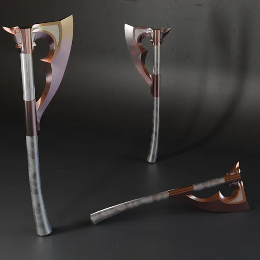 MK Axe lowpoly-002