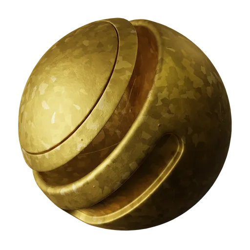 Gold Aged Metal