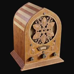 1930s Cathedral Tabletop Radio B