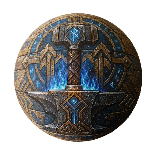 Runesmith Arcane Wooden Chest