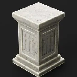Plinth Assyrian Stone