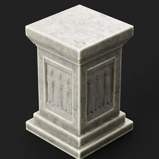 Plinth Assyrian Stone