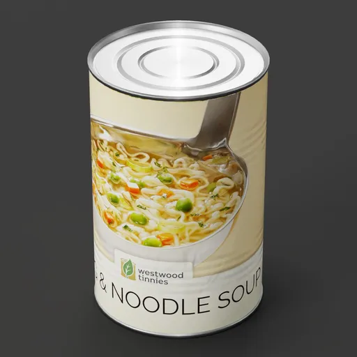 Tin Can Vegetable Noodle Soup