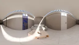 Minimal Skylight Room Interior