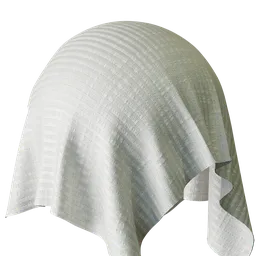 Stripe White Jacquard