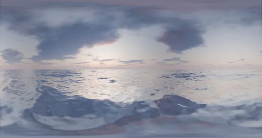 Calm Ocean Sunset Sky