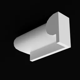 Crown Molding Design04 8X4Inches