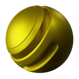 Yellow Dimpled Plastic