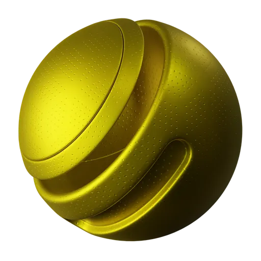 Yellow Dimpled Plastic