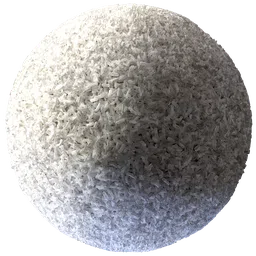 High-resolution PBR organic rice texture for Blender 3D artists, optimized with SSS for realism.