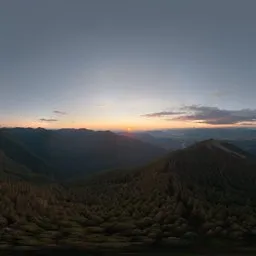 Colorful Twilight Sunset HDR