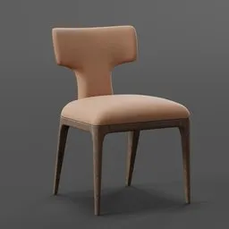 Lign Upholstered Fabric Chair