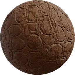 Patterned Clay Wall