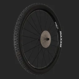 Mtb rear wheel