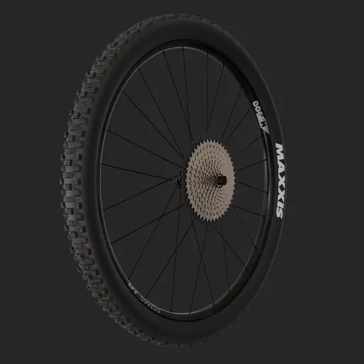 Mtb rear wheel