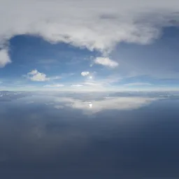 Aerial Mountain Lake Day