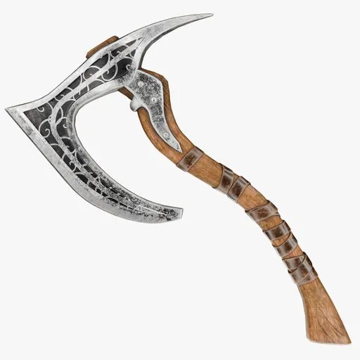Bearded Hand Axe
