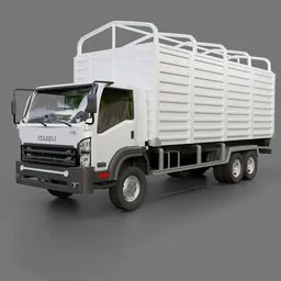 Isuzu FVZ Box Truck(Rigged)