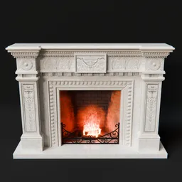 Victorian Fireplace