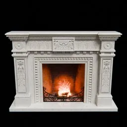 Victorian Fireplace