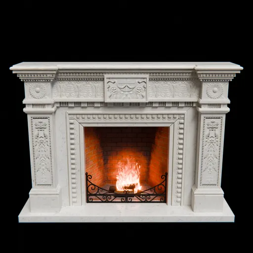 Victorian Fireplace