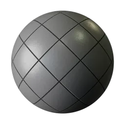 Dark Diamond Grid Tile