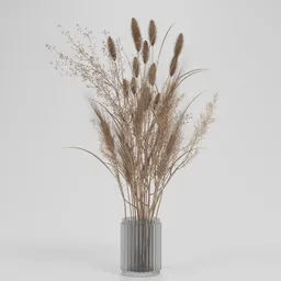Dried Grass Floral Arrangement